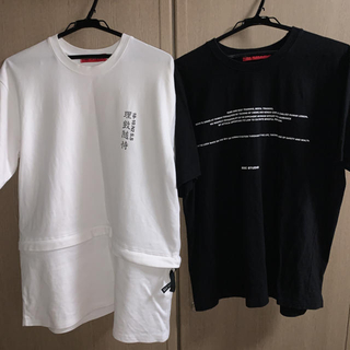 ESC STUDIO Tシャツ 黒(Tシャツ/カットソー(半袖/袖なし))