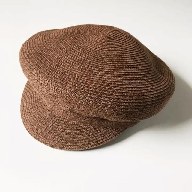 SNIDEL(スナイデル)のスナイデル 麦わらキャスケット レディースの帽子(麦わら帽子/ストローハット)の商品写真