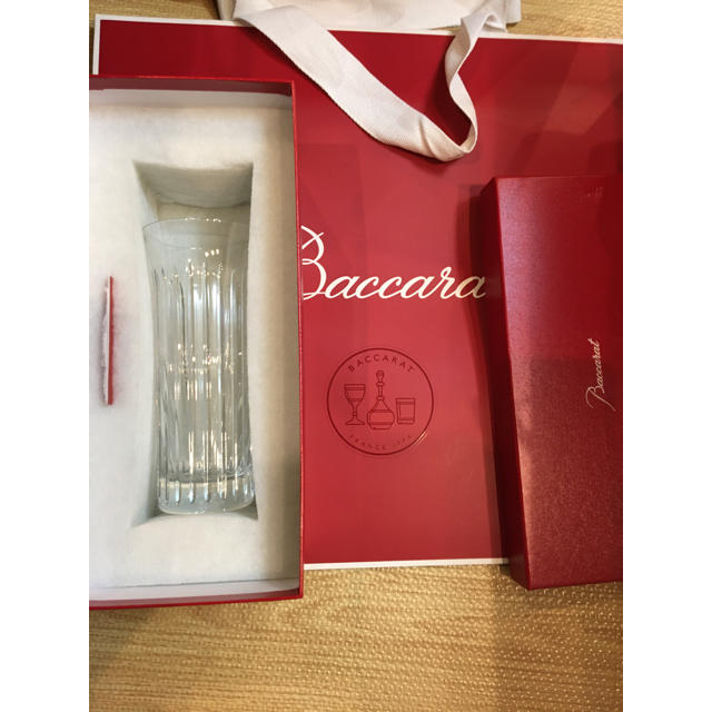 Baccarat(バカラ)のバカラ　花瓶　新品未使用 インテリア/住まい/日用品のインテリア小物(花瓶)の商品写真