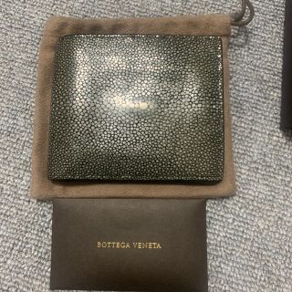 ボッテガヴェネタ(Bottega Veneta)のボッテガヴェネタ　ガルーシャ　エイ革(折り財布)