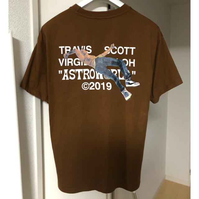 Travis Scott x Virgil Abloh Tシャツ XLサイズ