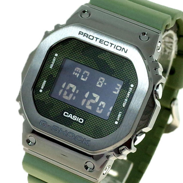 G Shock Casio腕時計 メンズg Shockスクエア クォーツ カモフラージュ カーキの通販 By Cyuna チュナ ジーショック ならラクマ