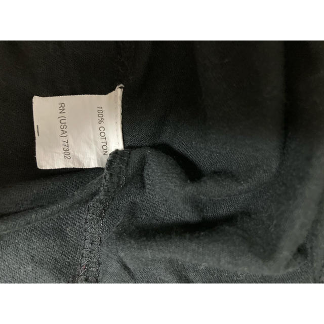 ZARA(ザラ)のZARA basic トップス　黒　Ｌサイズ レディースのトップス(カットソー(半袖/袖なし))の商品写真