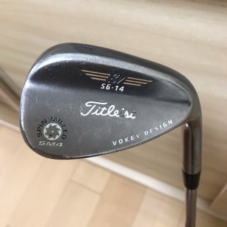 タイトリスト(Titleist)のタイトリスト　ウェッジ　SM4 ブラックニッケル　56/14(クラブ)