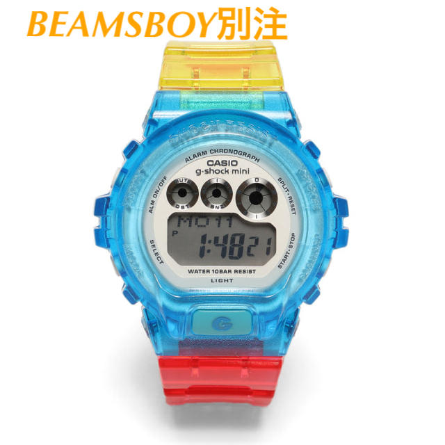 カシオジーショック Color Skelton 腕時計 デジタル 緑 ■SM0