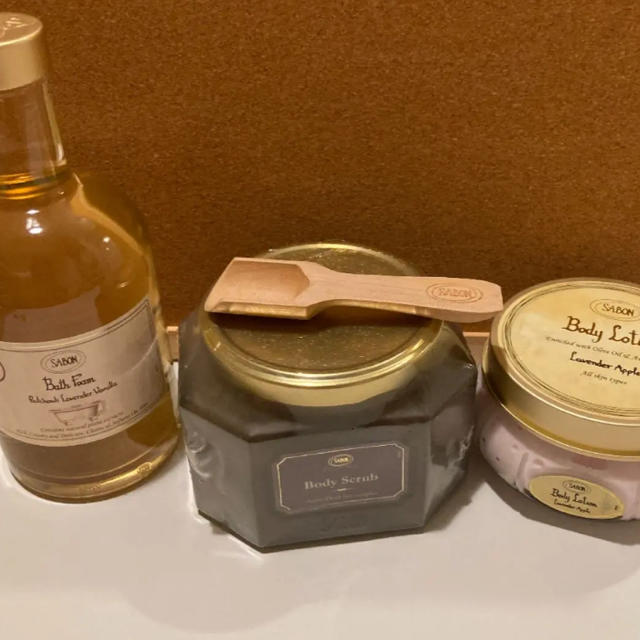 SABON(サボン)のSABON ボディケア3点セット コスメ/美容のボディケア(ボディスクラブ)の商品写真