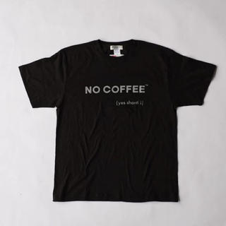 ソフ(SOPH)のNO COFFEE × SHANTi i Tシャツ M  ブラック(Tシャツ/カットソー(半袖/袖なし))