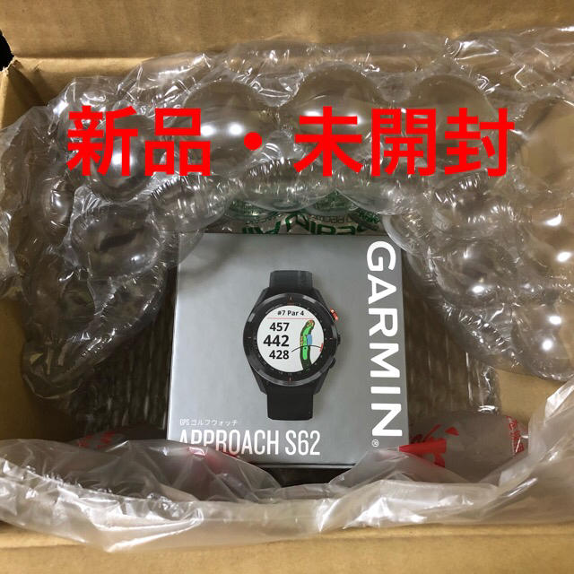 ガーミン【新品・未開封】GARMIN ガーミン ApproachS62　Black