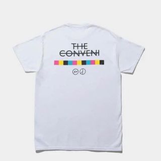 ピースマイナスワン(PEACEMINUSONE)のpeaceminusone × THE CONVENI Tシャツ　XLサイズ　白(Tシャツ/カットソー(半袖/袖なし))