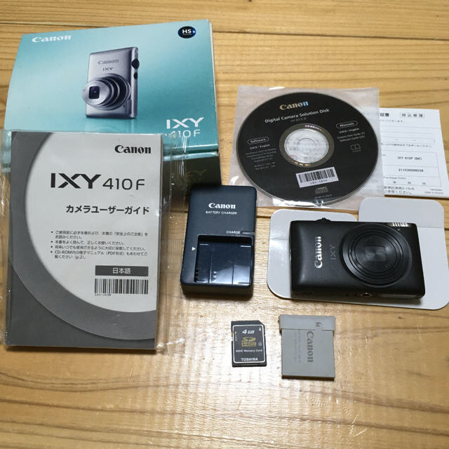 Canon(キヤノン)のCanon IXY 410F BK キャノンデジタルカメラ スマホ/家電/カメラのカメラ(コンパクトデジタルカメラ)の商品写真