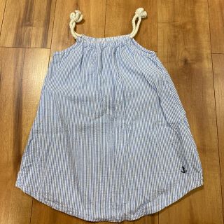 エイチアンドエイチ(H&H)のH&M エイチアンドエム　キッズ　110 ストライプ　ワンピース(ワンピース)