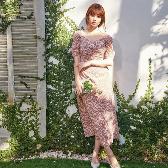 ポケットいっぱい herlipto cherry pattern one-piece - ロング
