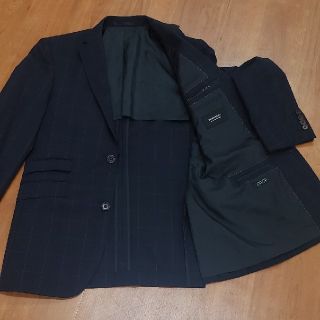 バーバリーブラックレーベル(BURBERRY BLACK LABEL)のバーバリーブラックレーベルテーラーカラージャケット　スーパー100's超美品(テーラードジャケット)