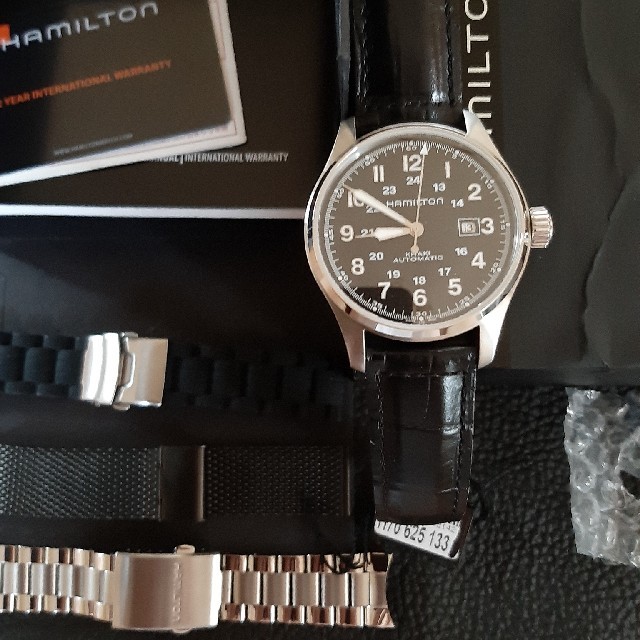 Hamilton(ハミルトン)の現在モデルハミルトンカーキフィールドオート44ミリ メンズの時計(腕時計(アナログ))の商品写真