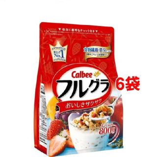 カルビー(カルビー)のカルビー(calbee) フルグラ(800g)*6コセット(その他)