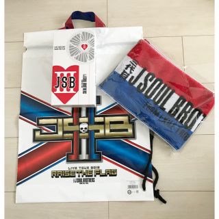 サンダイメジェイソウルブラザーズ(三代目 J Soul Brothers)の三代目　JSB ハンディ扇風機　タオル　エコバック(ミュージシャン)