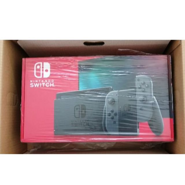 新品 Switch グレー  バッテリー持続時間が長くなった新モデル