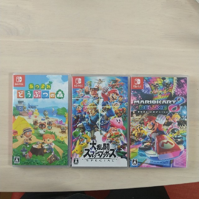 Nintendo Switchソフト３本セット