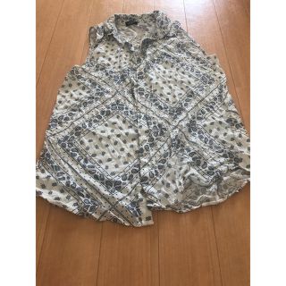 エイチアンドエム(H&M)のノースリーブス/H＆M/トップス/ペイズリー柄(カットソー(半袖/袖なし))