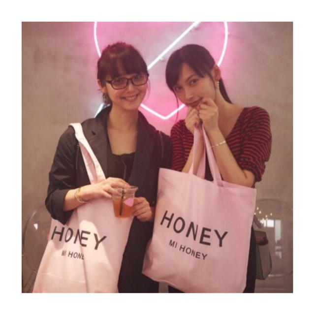 Honey mi Honey(ハニーミーハニー)のノベルティトート ♡ レディースのバッグ(トートバッグ)の商品写真