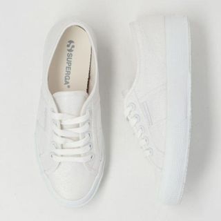 スペルガ(SUPERGA)のSUPERGA★ホワイトグリッタースニーカー(スニーカー)