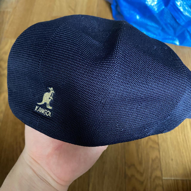 KANGOL(カンゴール)のKANGOL ハンチング tropic504 紺　白　セット メンズの帽子(ハンチング/ベレー帽)の商品写真