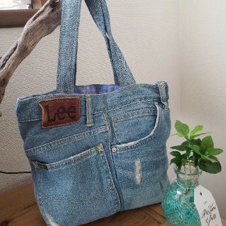 SALE！ handmade  デニムショルダーバッグ  (バッグ)