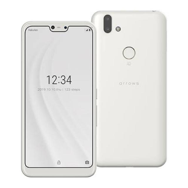 ARROW(アロー)の【新品・未開封】富士通 arrows RX 白simフリー スマートフォン  スマホ/家電/カメラのスマートフォン/携帯電話(スマートフォン本体)の商品写真