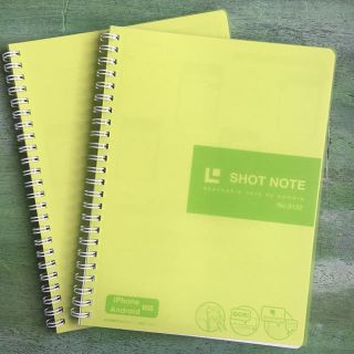 キングジム(キングジム)の【専用】SHOT NOTE ☆ ノート 2冊 ☆ KING JIM ☆ A5(ノート/メモ帳/ふせん)