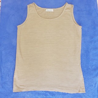 スタイラス(StilLas)のDe Stillas麻100% ノースリーブシャツ(Tシャツ(半袖/袖なし))