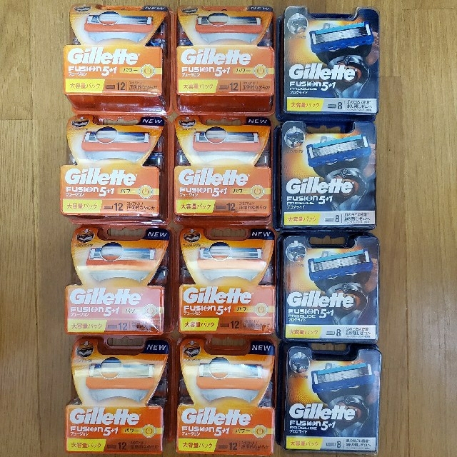 ジレットフュージョン替刃Gillette フュージョン5＋1 替刃お買い得セット