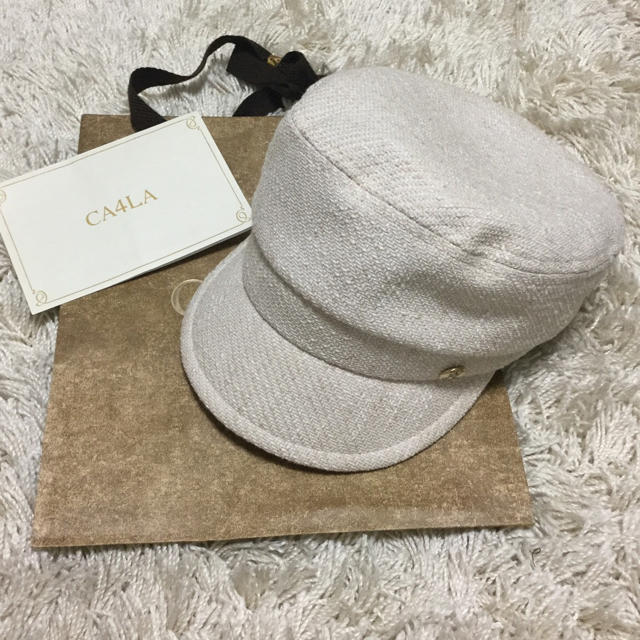 CA4LA(カシラ)のCA4LA カシラ✳︎キャスケット MAT レディースの帽子(キャスケット)の商品写真