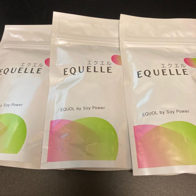 EQUELLE【新品未開封】【匿名配送】エクエル　120粒入り(約30日分)　※3個セット