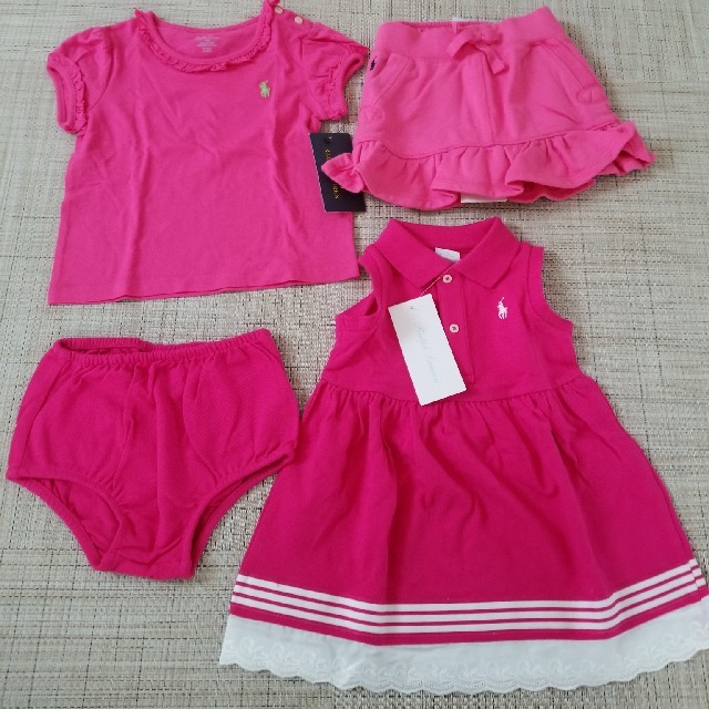 Ralph Lauren(ラルフローレン)の新品☆ラルフローレン　セット キッズ/ベビー/マタニティのキッズ服女の子用(90cm~)(ワンピース)の商品写真