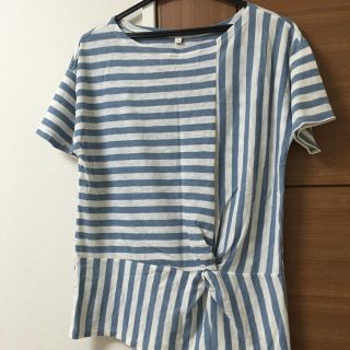 ギャップ(GAP)のgap   ボーダーカットソー(カットソー(半袖/袖なし))