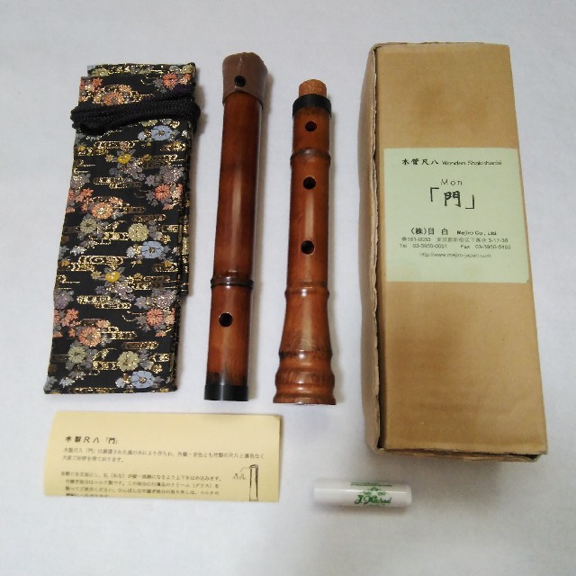 木製尺八「門 Mon」一尺八寸 都山型の通販 by かきのたねSHOP 木製尺八「門 Mon」一尺八寸 都山型の通販 by かきのたねSHOP
