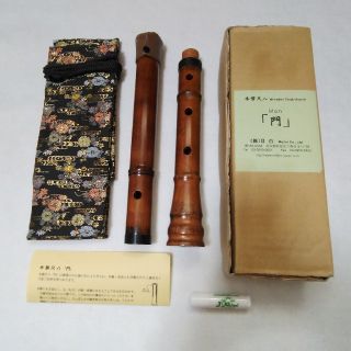 木製尺八「門 Mon」一尺八寸 都山型(尺八)