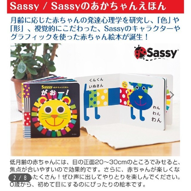 Sassy(サッシー)のSassy 絵本 エンタメ/ホビーの本(絵本/児童書)の商品写真