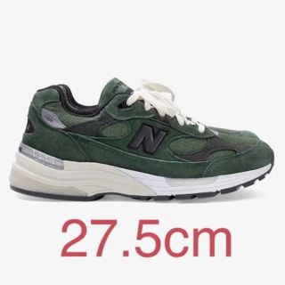 ニューバランス(New Balance)のjjjjound new balance 992 green 27.5cm NB(スニーカー)