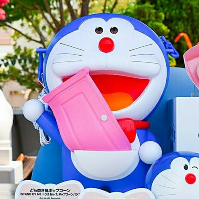 USJ ドラえもんポップコーンバケツ　ポップコーンケース