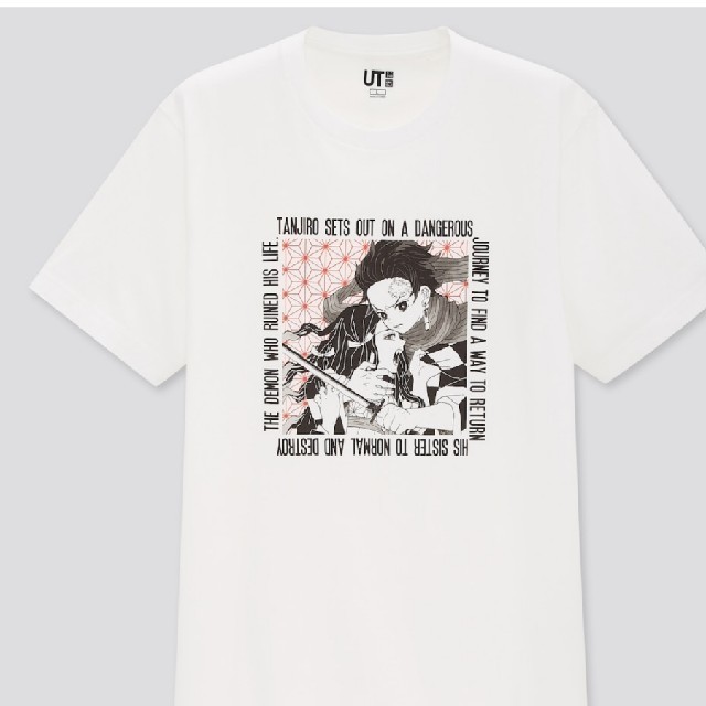 UNIQLO(ユニクロ)のユニクロ鬼滅の刃TシャツLサイズ メンズのトップス(Tシャツ/カットソー(半袖/袖なし))の商品写真