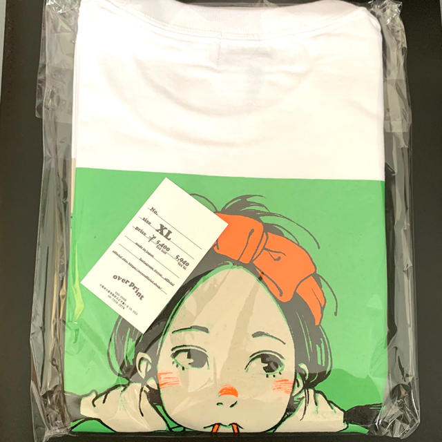 over print tシャツ ゲリラリリースメンズ