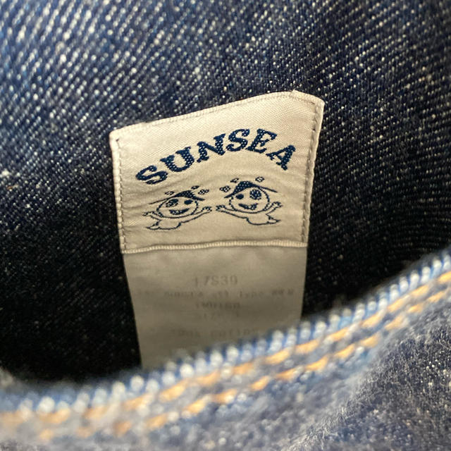 SUNSEA(サンシー)のSUNSEA 1st SUNSEAs Type WW II デニムジャケット 3 メンズのジャケット/アウター(Gジャン/デニムジャケット)の商品写真