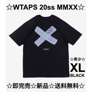 ダブルタップス(W)taps)の☆希少XL☆即完売☆新品☆送料無料☆WTAPS 20SS MMXX BLACK(Tシャツ/カットソー(半袖/袖なし))