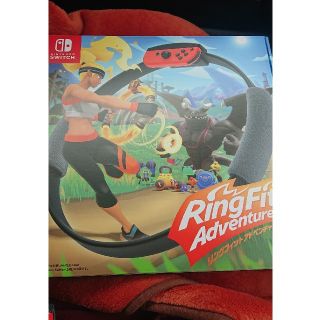 ニンテンドースイッチ(Nintendo Switch)のNintendo Switch リングフィットアドベンチャー【新品未開封】(家庭用ゲームソフト)