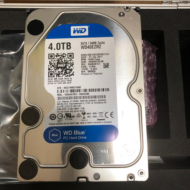 WD HDD4Ｔ