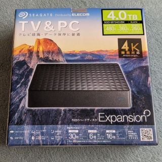 エクスパンション(EXPANSION)の※ゆう様専用※エレコム製 テレビ用外付けHDD sgd-my040(その他)