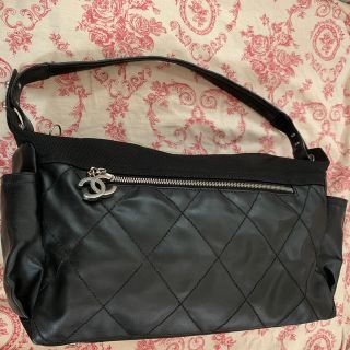 シャネル(CHANEL)のCHANEL クルーズライン　スポーツタイプ　お洒落な黒ボストンバッグ　(ボストンバッグ)