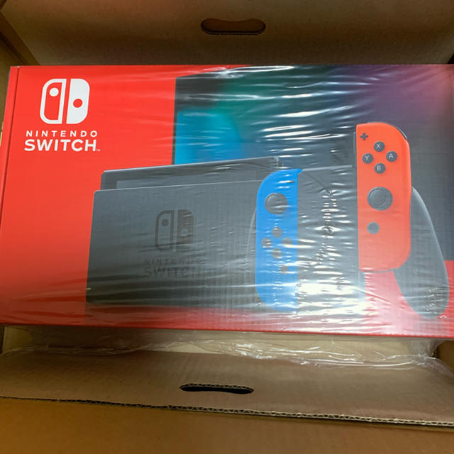 Nintendo Switch(ニンテンドースイッチ)のNintendo Switch Joy-Con(L)/(R) ネオンブルー エンタメ/ホビーのゲームソフト/ゲーム機本体(家庭用ゲーム機本体)の商品写真