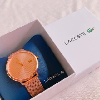 ラコステ(LACOSTE)の本日限定値下げ！ラコステ▽レディース　腕時計　ピンクゴールド(腕時計)